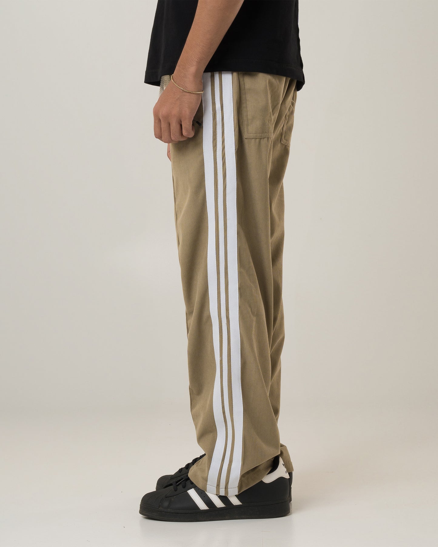 Athletic Corduroy Pants (Beige)