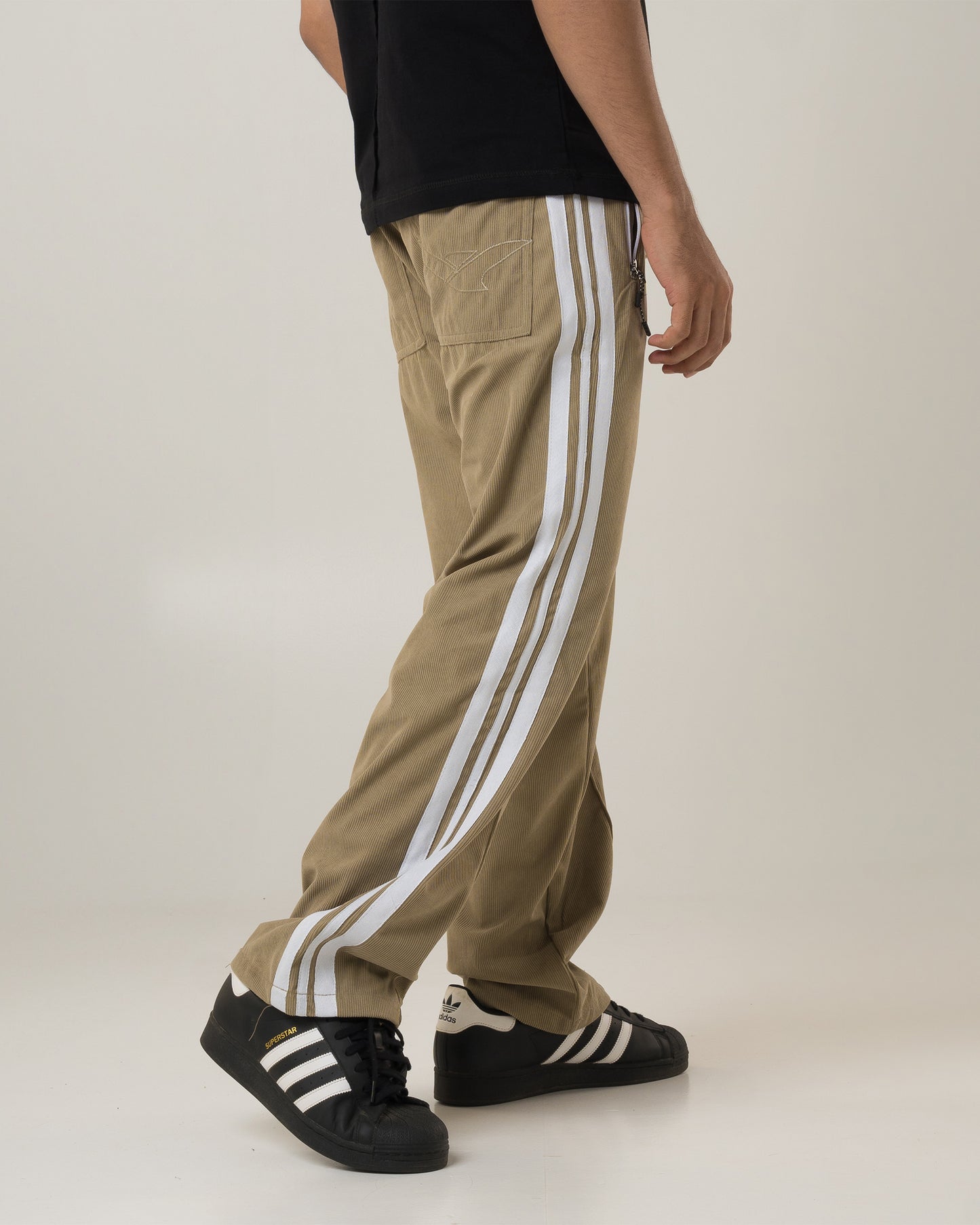 Athletic Corduroy Pants (Beige)