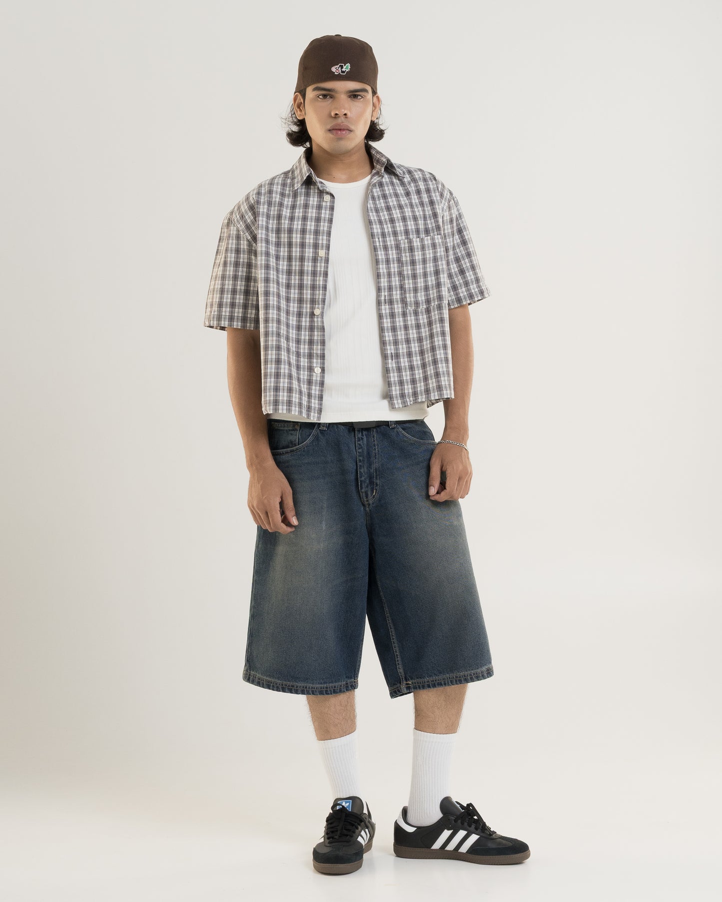 Deep Blue Jorts