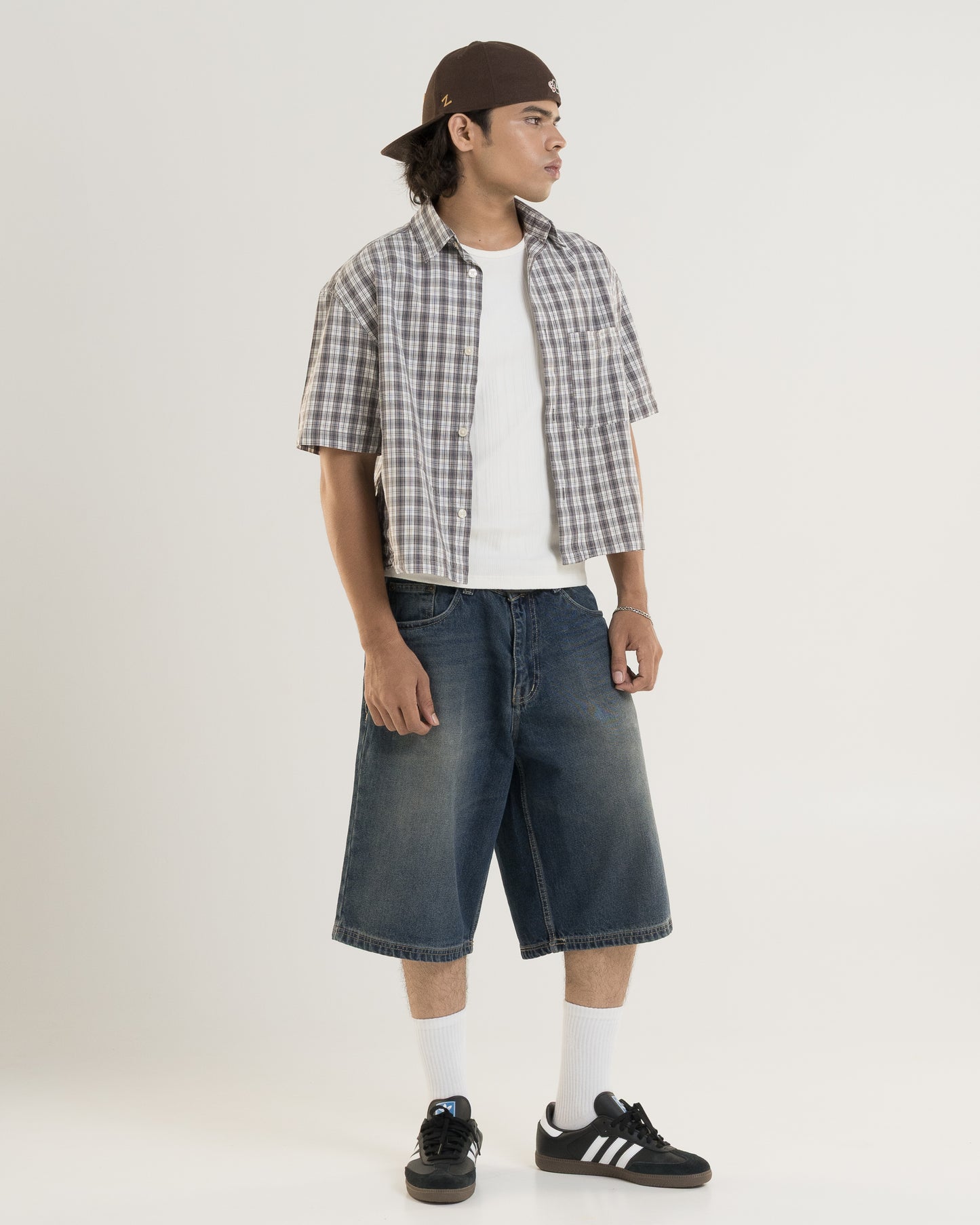 Deep Blue Jorts