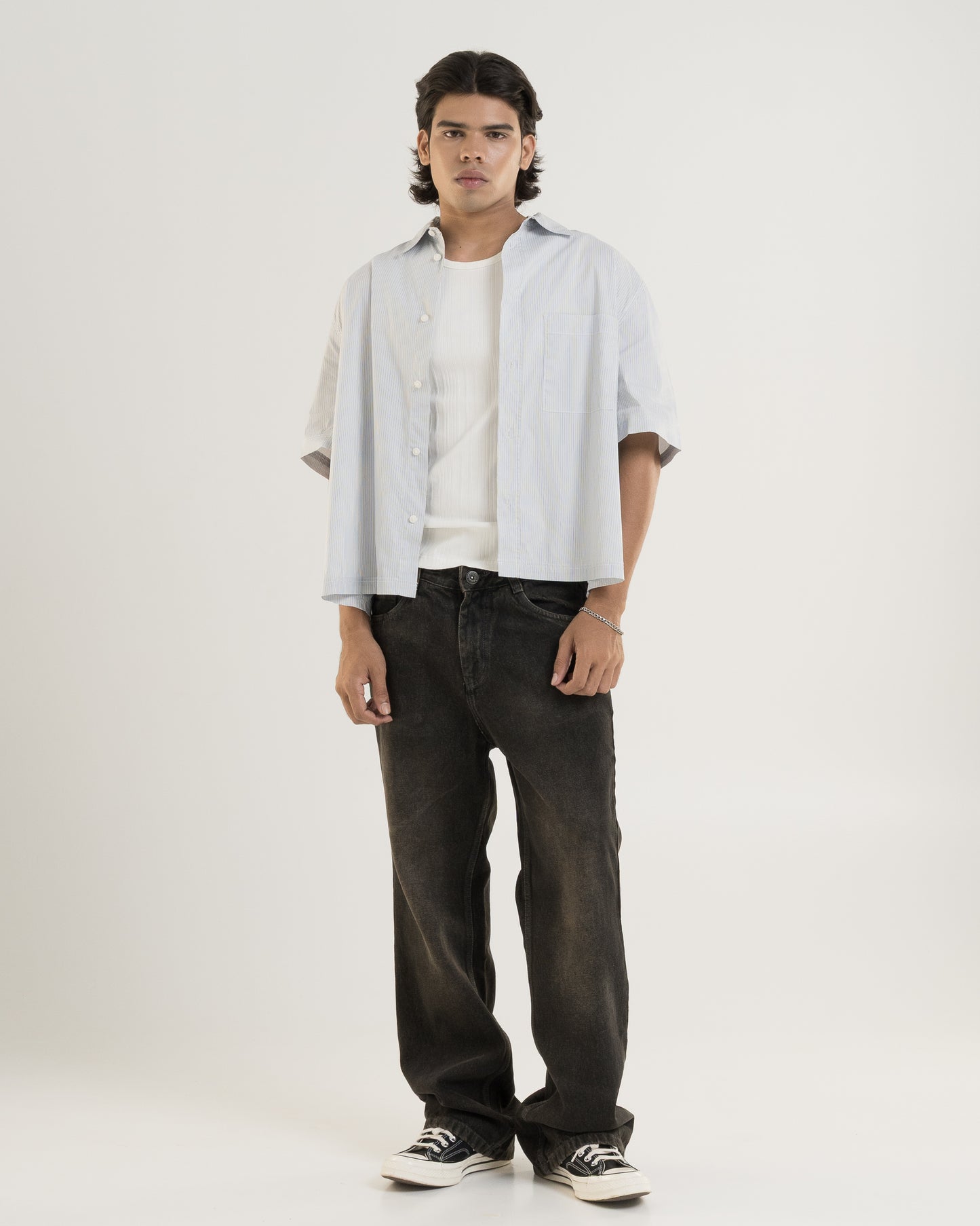 Vintage Bootcut Denim (Burnt Black)