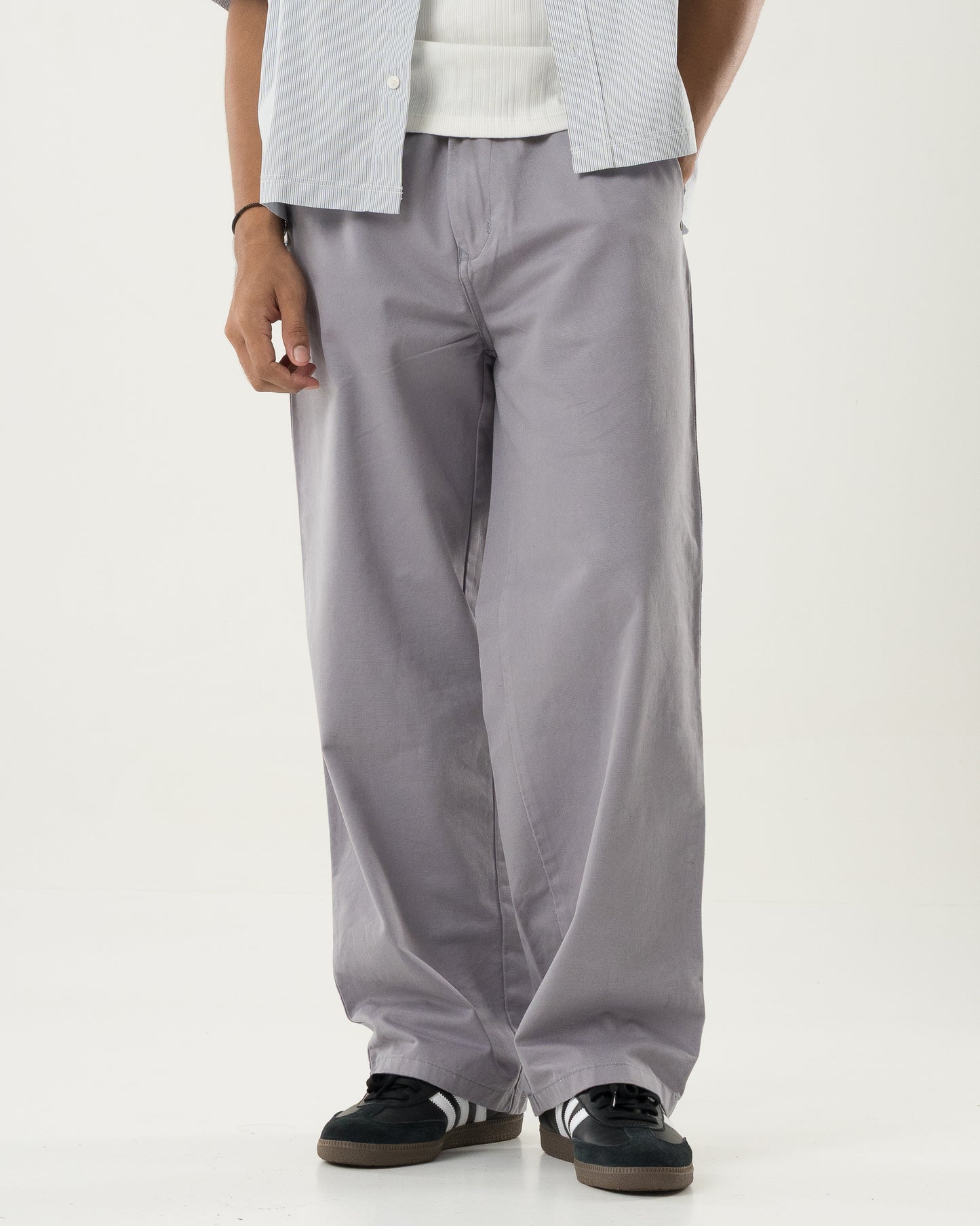 Core Wide Pants (Grey)