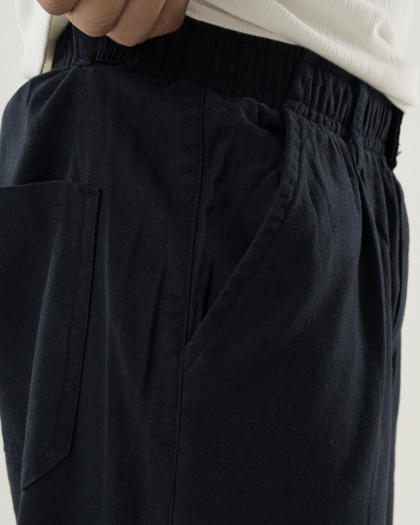 Core Linen Cargo (Navy)