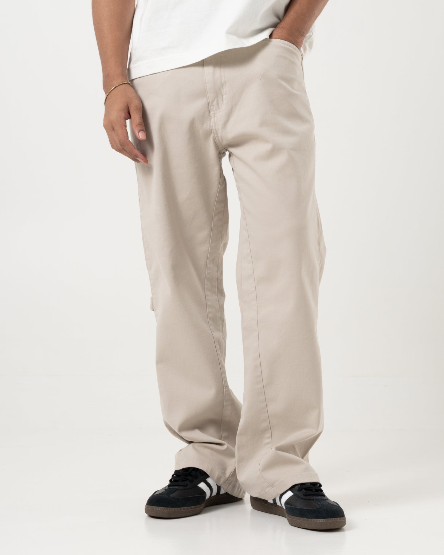 Flared Trouser (Fawn)