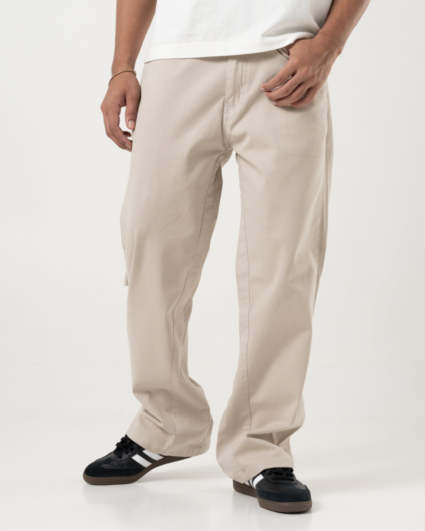 Flared Trouser (Fawn)
