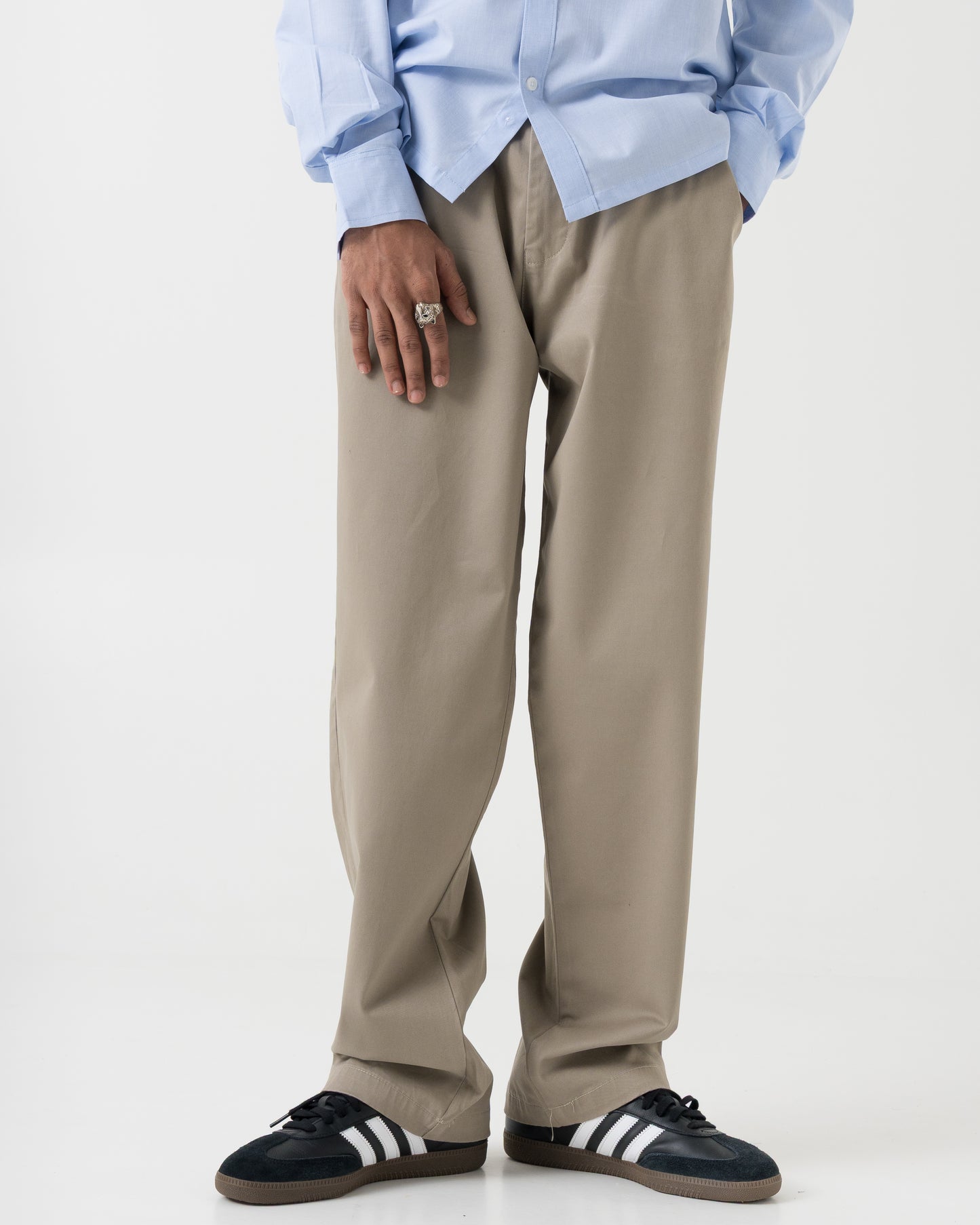 Studio Trousers (Beige)