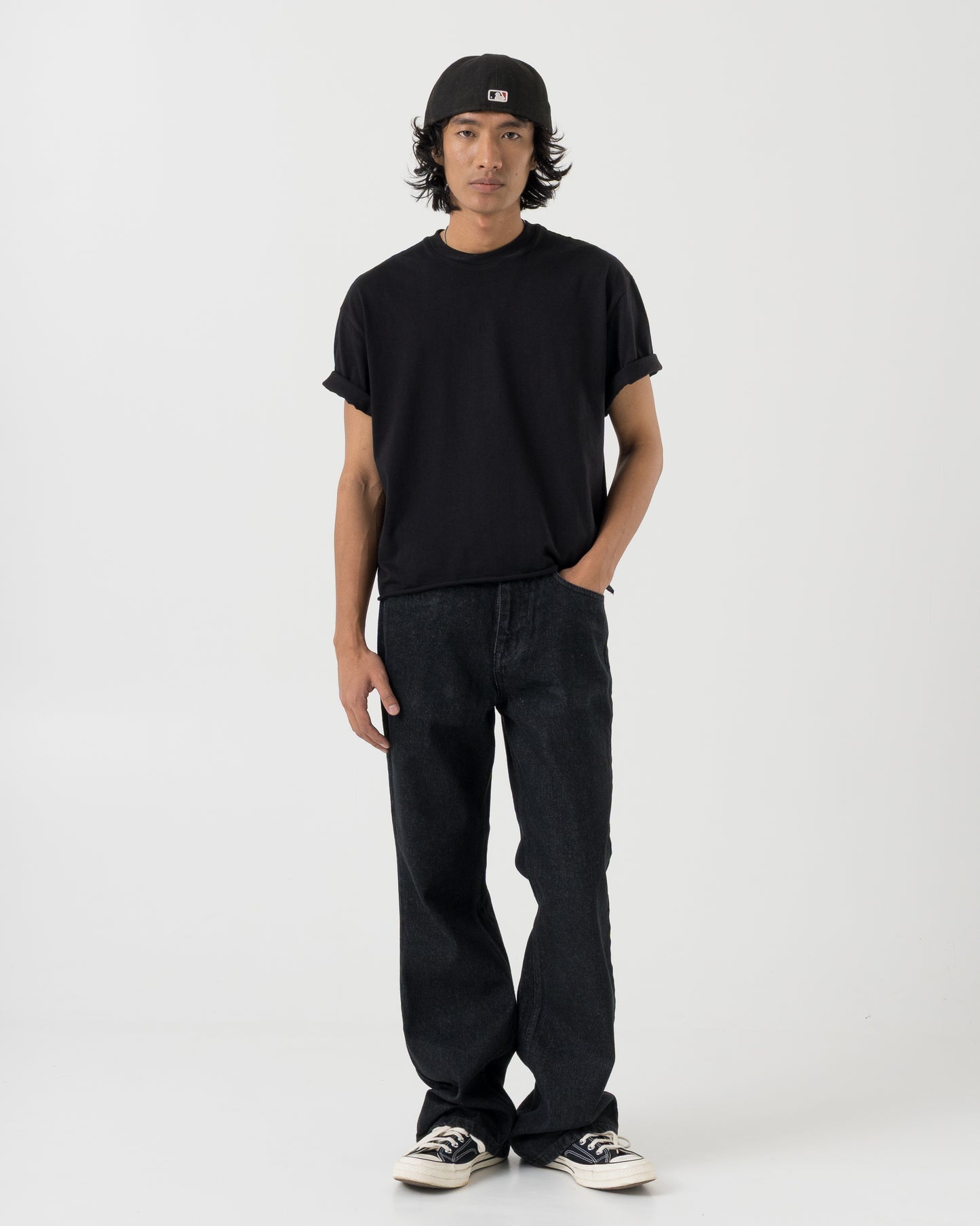 Vintage Bootcut Denim (Basic Black)