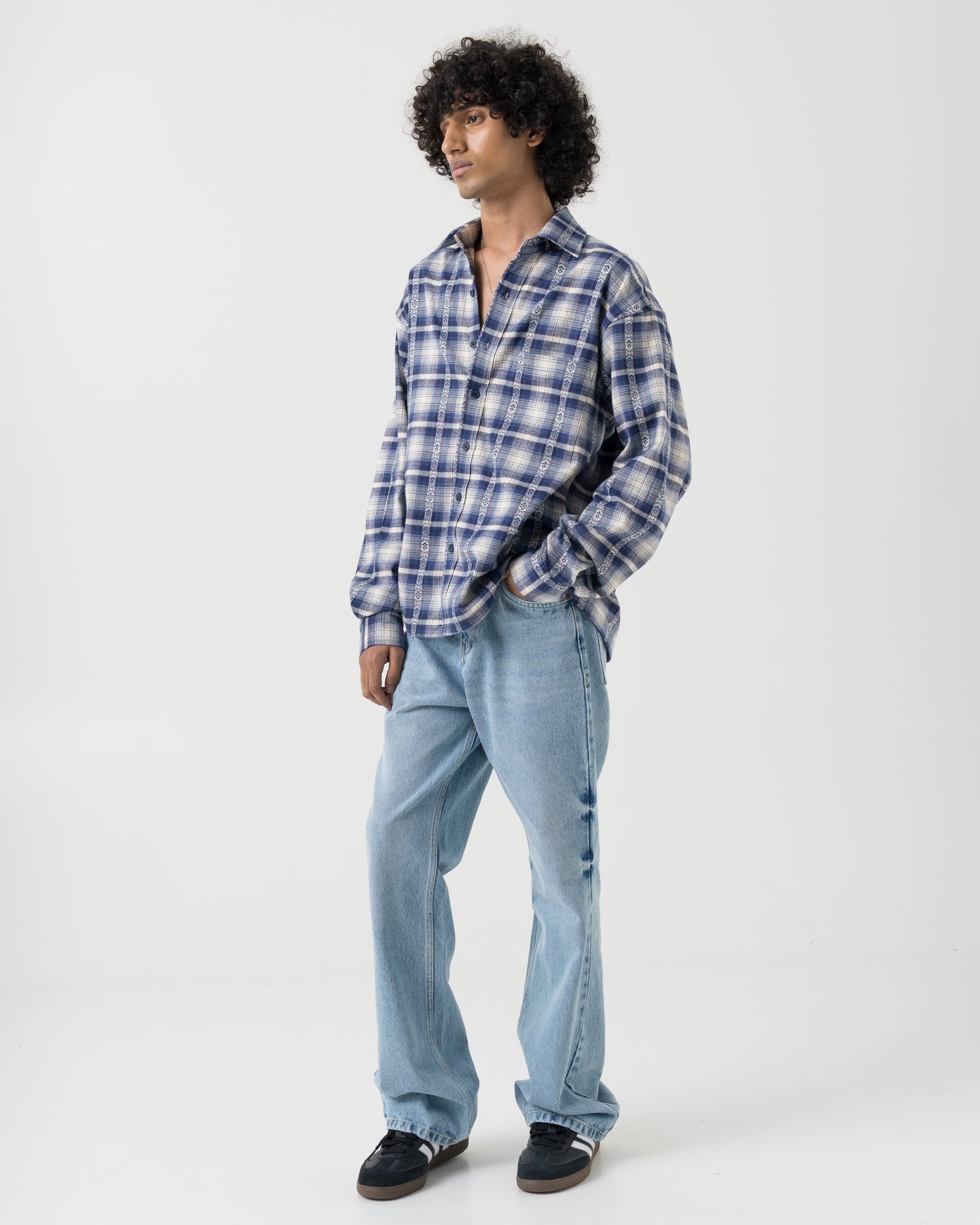 Vintage Bootcut Denim (Light Blue)