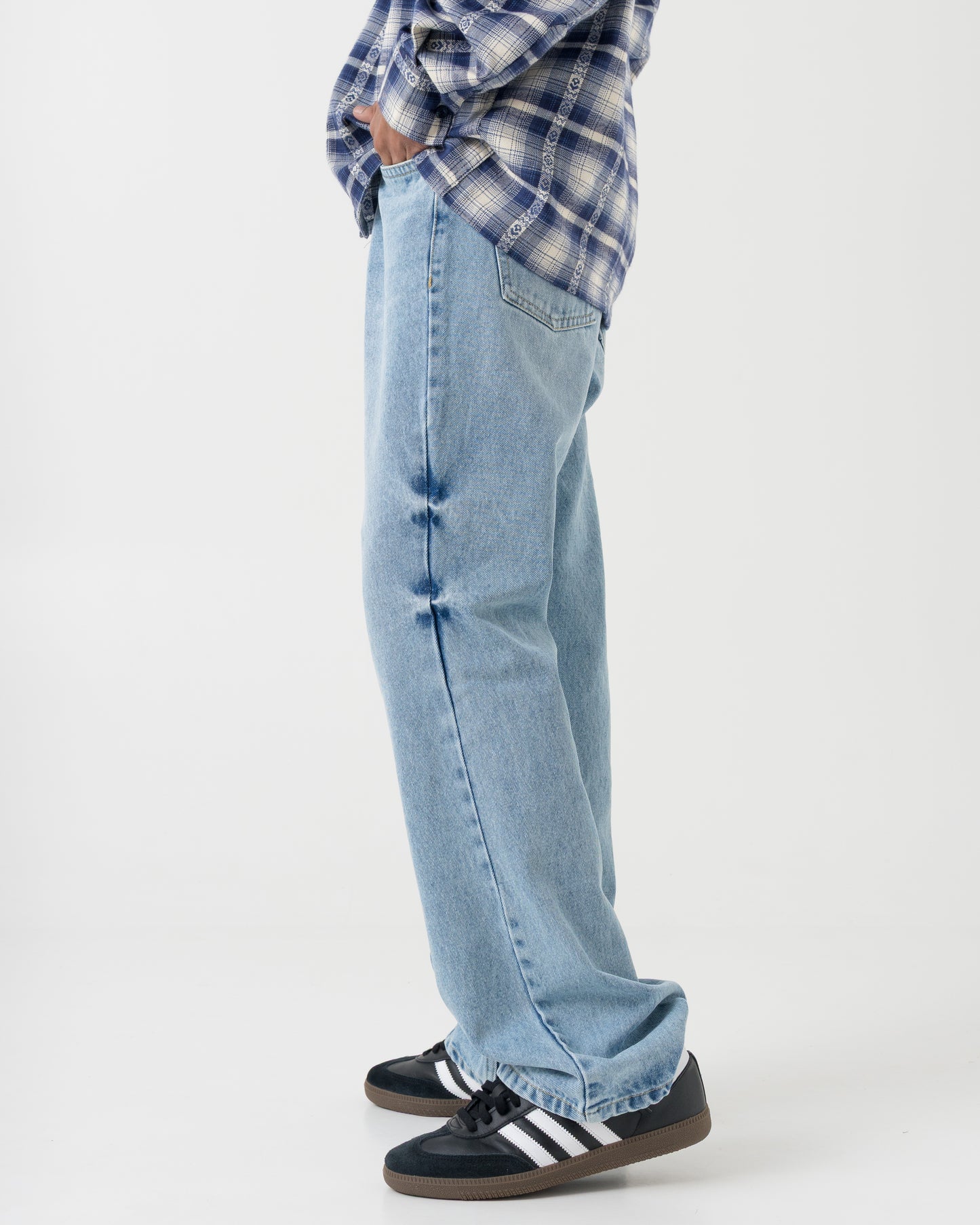 Vintage Bootcut Denim (Light Blue)