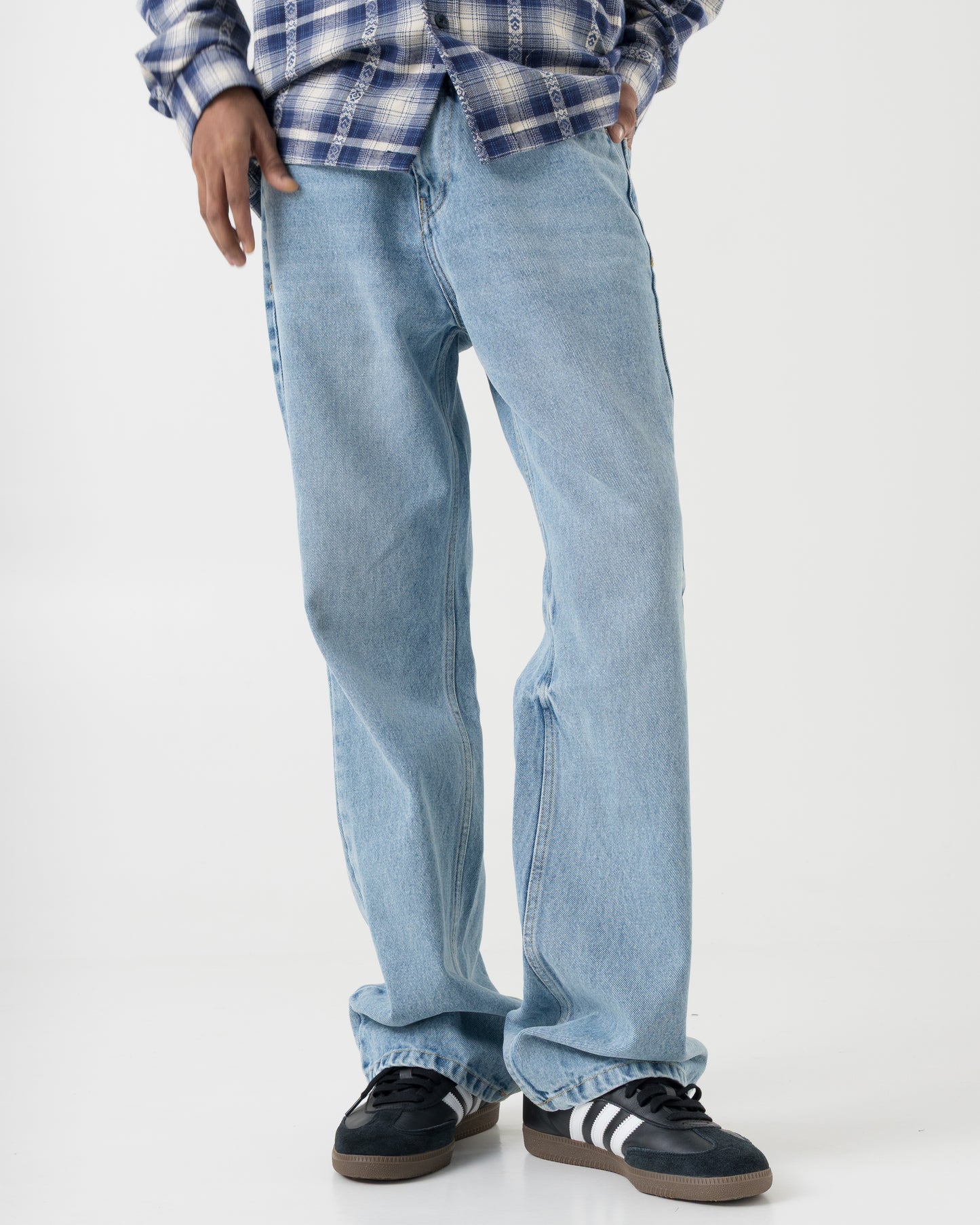 Vintage Bootcut Denim (Light Blue)