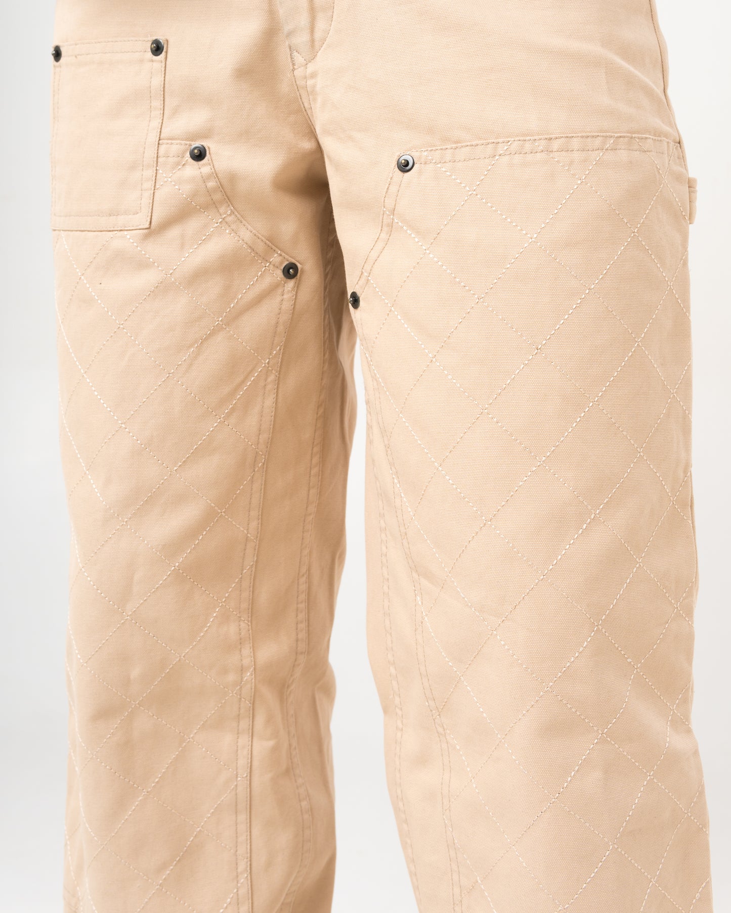 Diamond Work Pants (Beige)