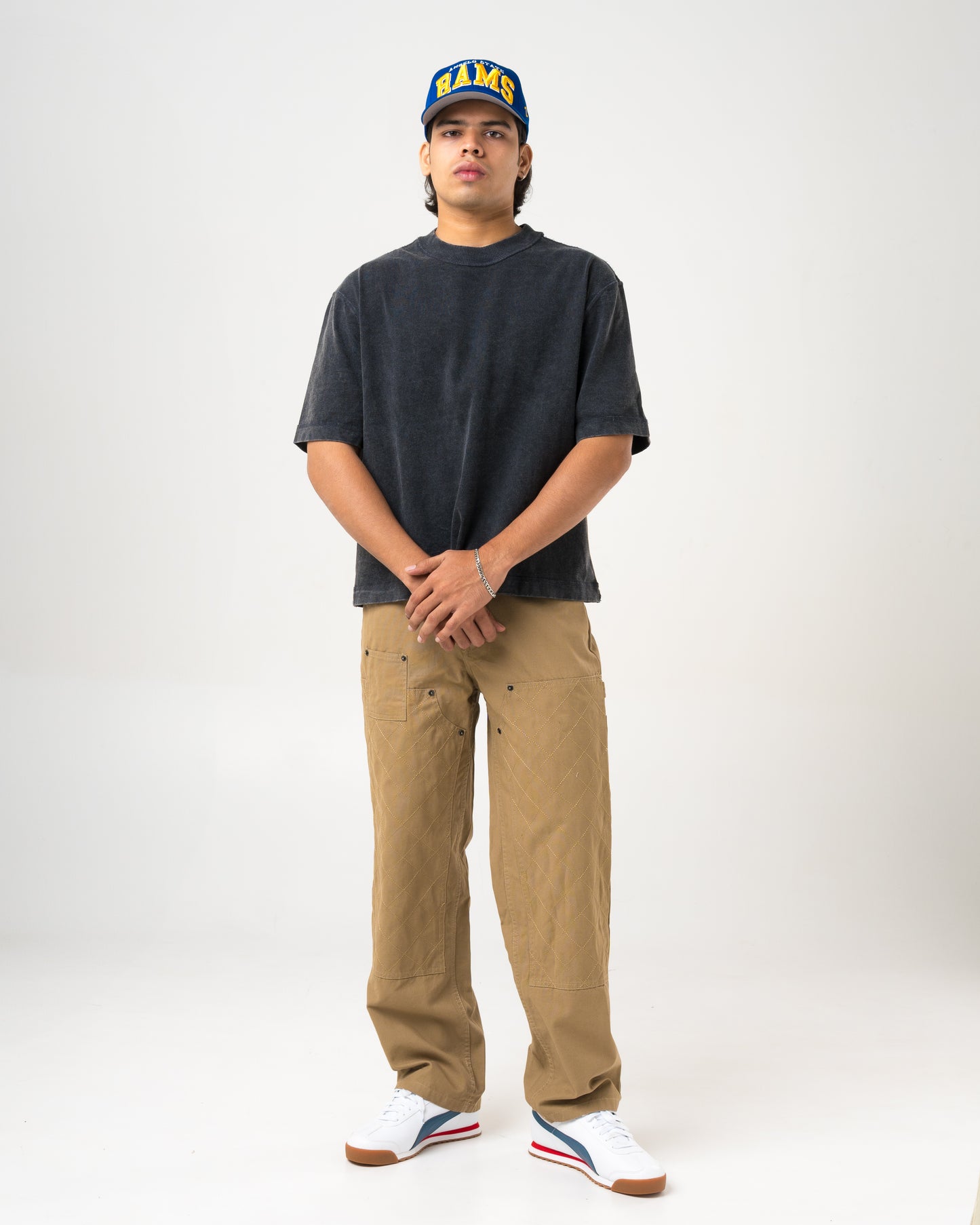 Diamond Work Pants (Brown)