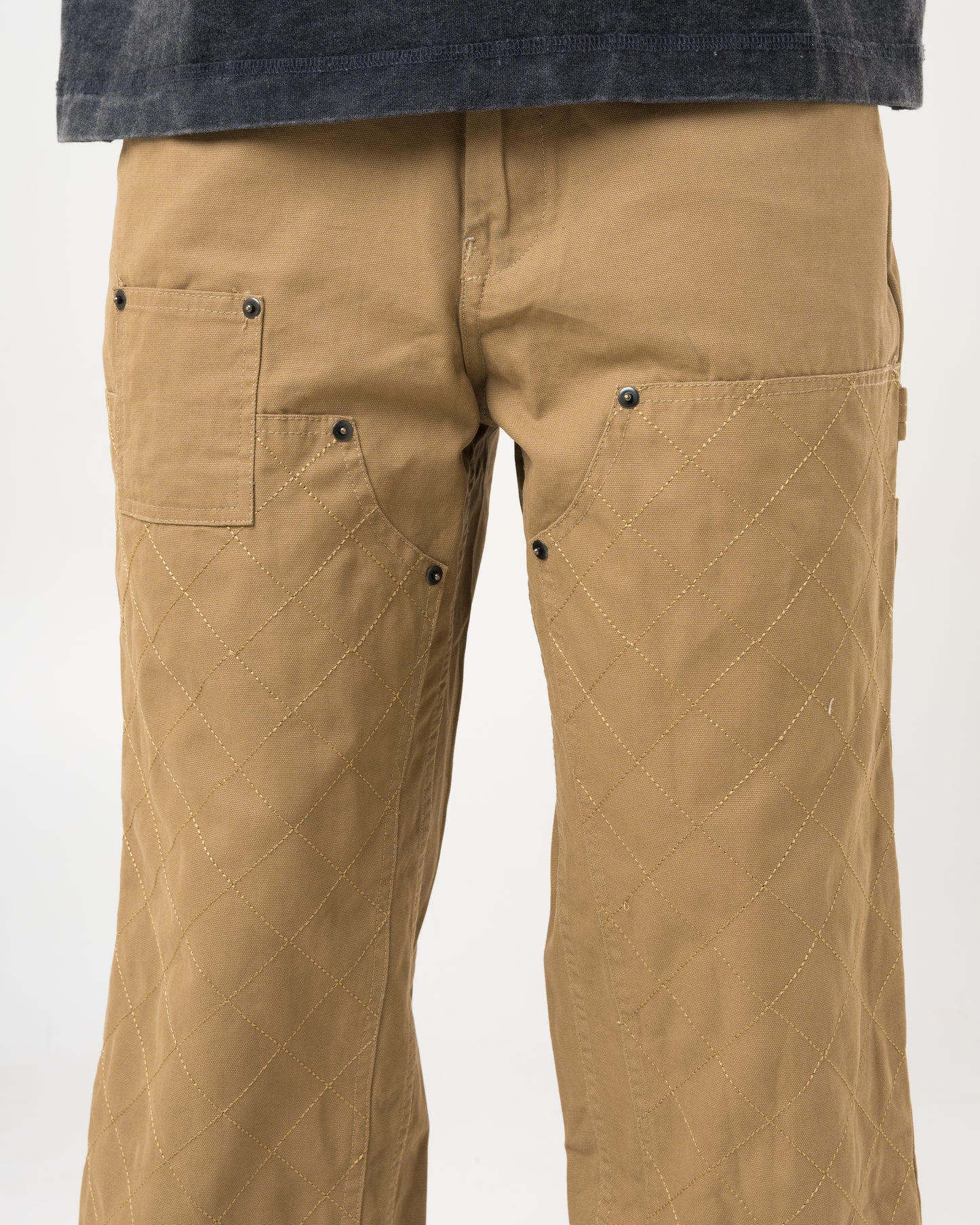 Diamond Work Pants (Brown)