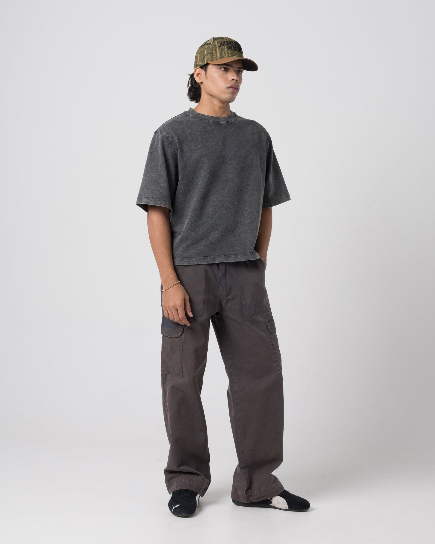 Everyday Cargo Pants (Washed Grey)