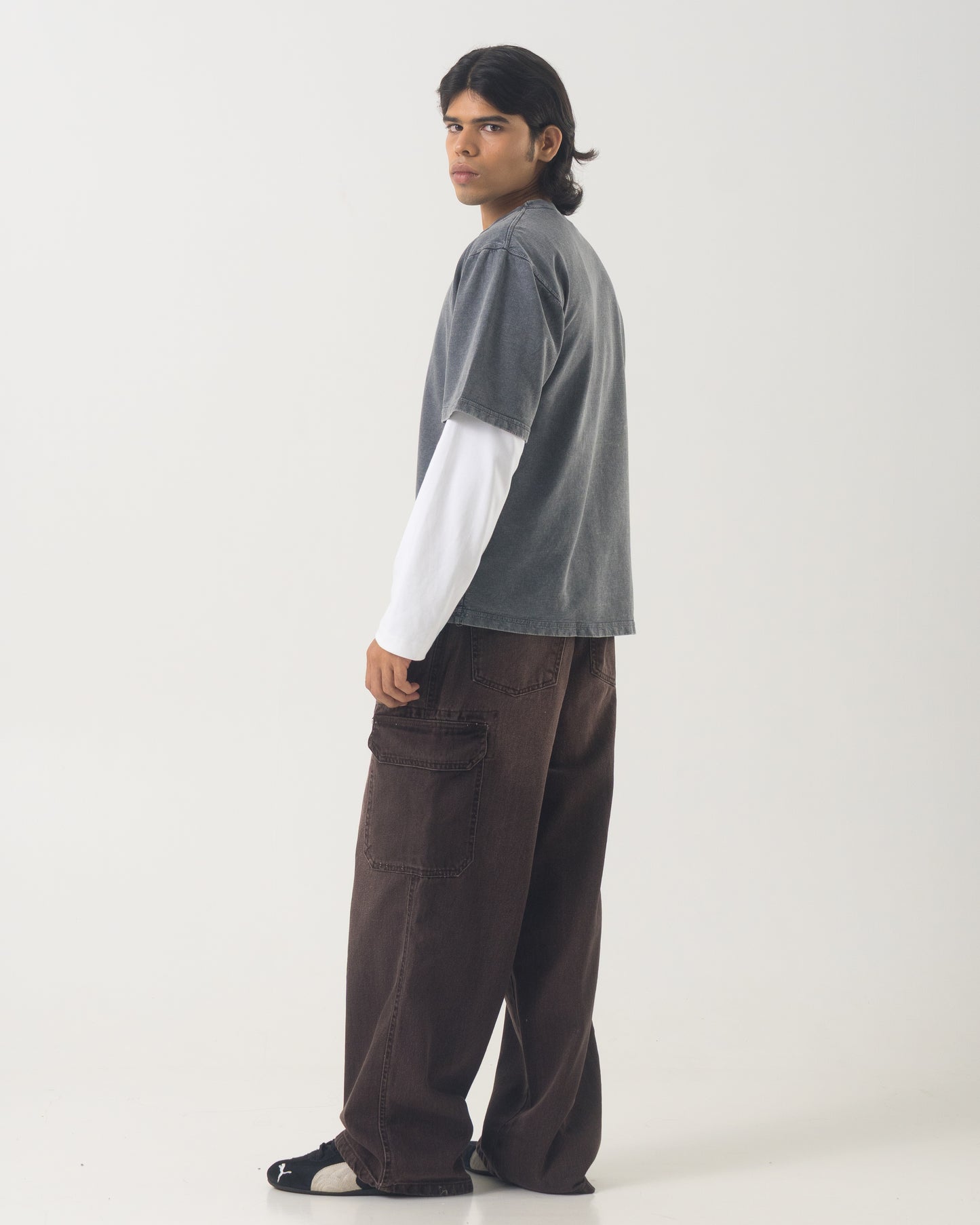 Denim Cargo (Mocha)
