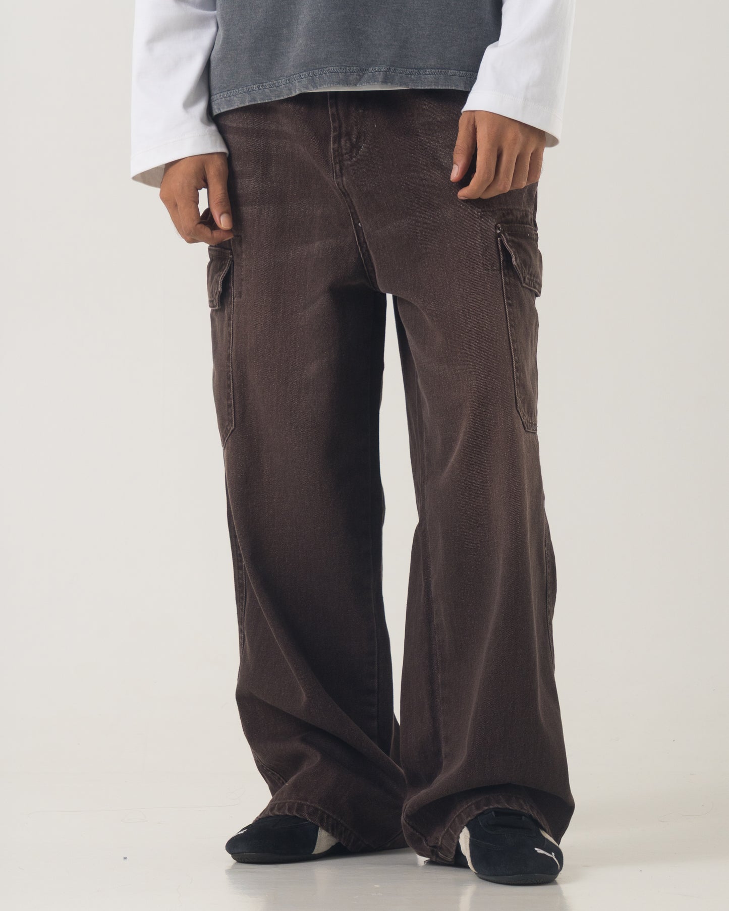 Denim Cargo (Mocha)