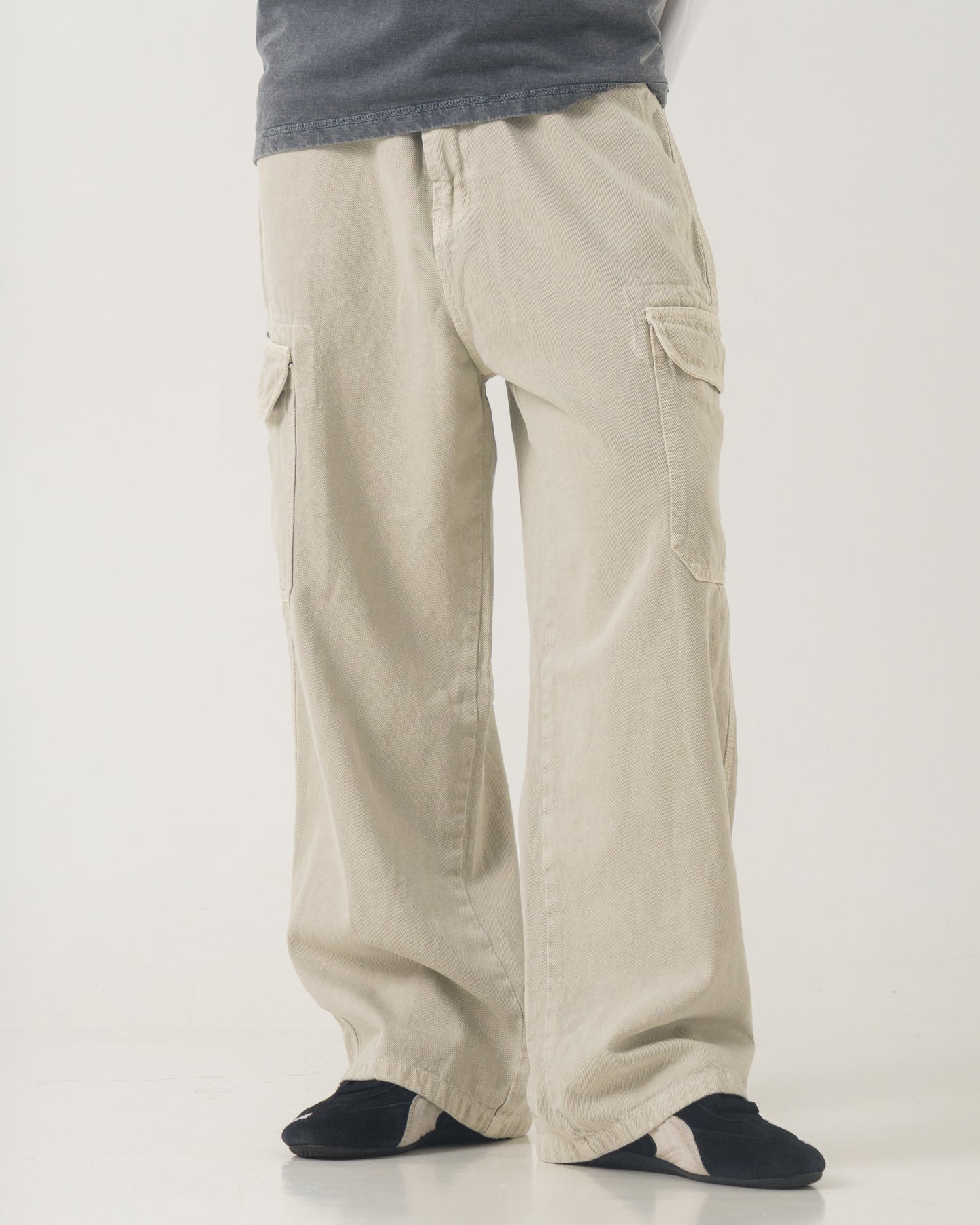 Denim Cargo (Ecru)