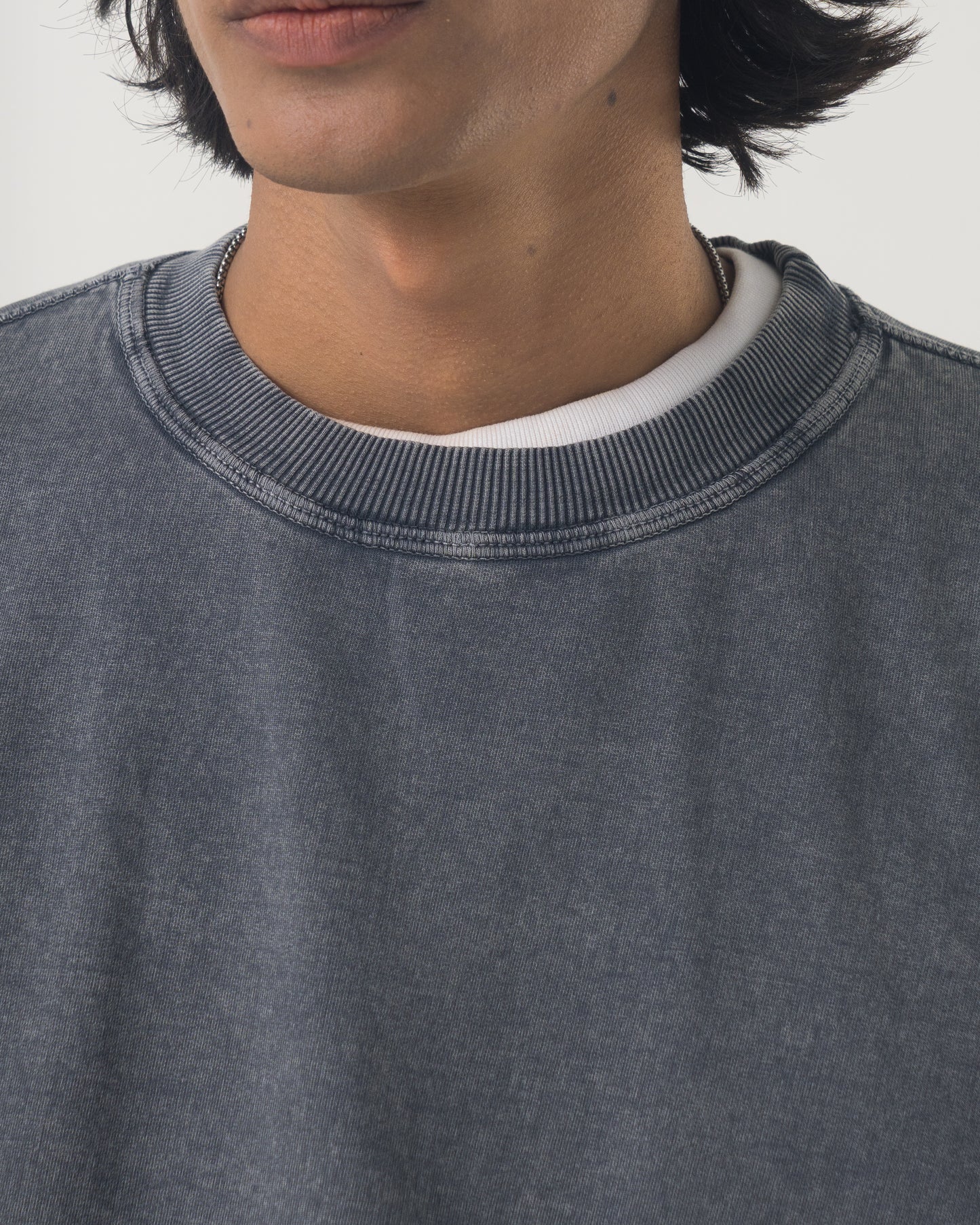 Washed T-shirt (Grey)