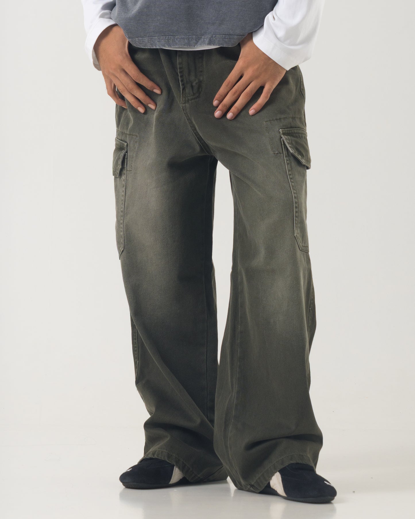 Denim Cargo (Olive)