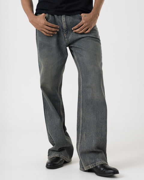 Vintage Bootcut Denim (Dust Blue)