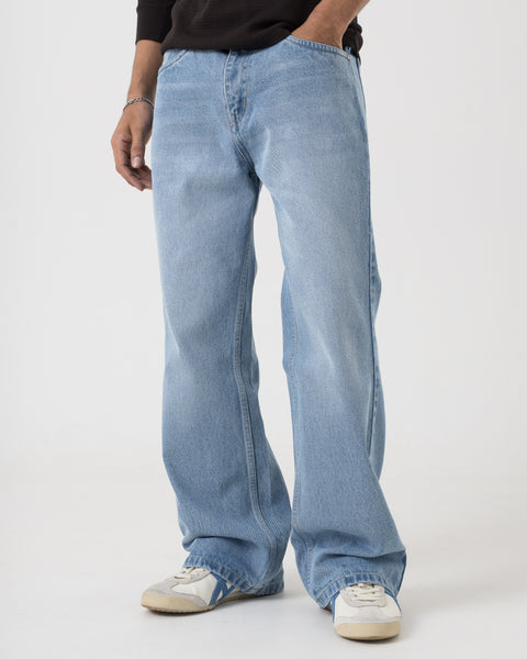 Vintage Bootcut Denim (Light Blue)