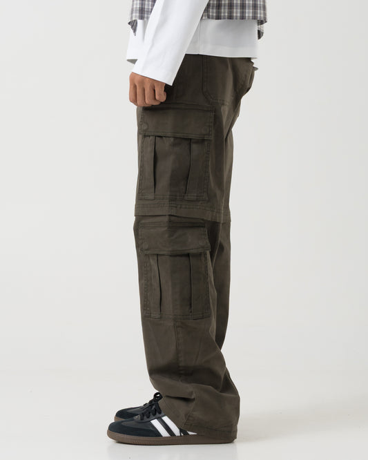 Cargo Trousers (Olive)