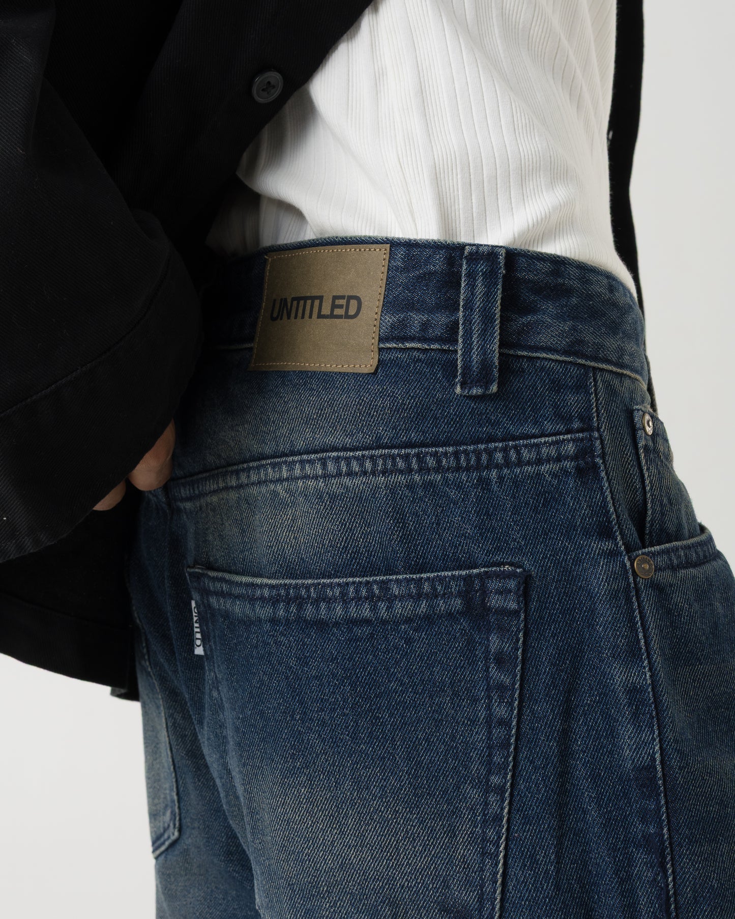 Straight Fit Jeans (Dark Blue)