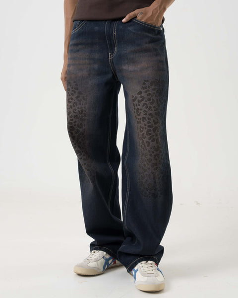 Leopard Denim