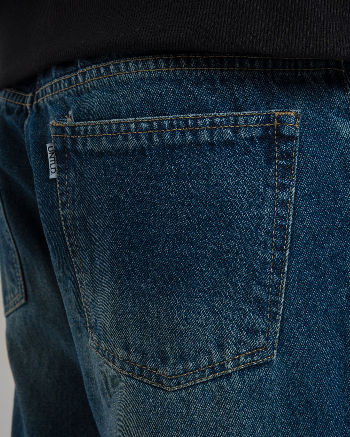Vintage Bootcut Denim (Deep Blue)