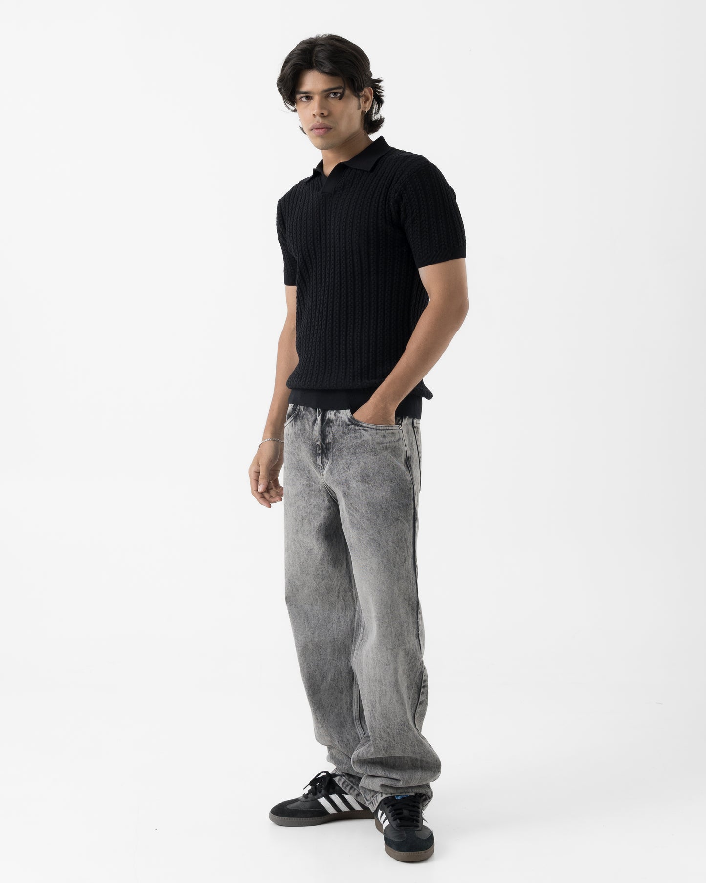 Straight Fit Jeans (Graphite)