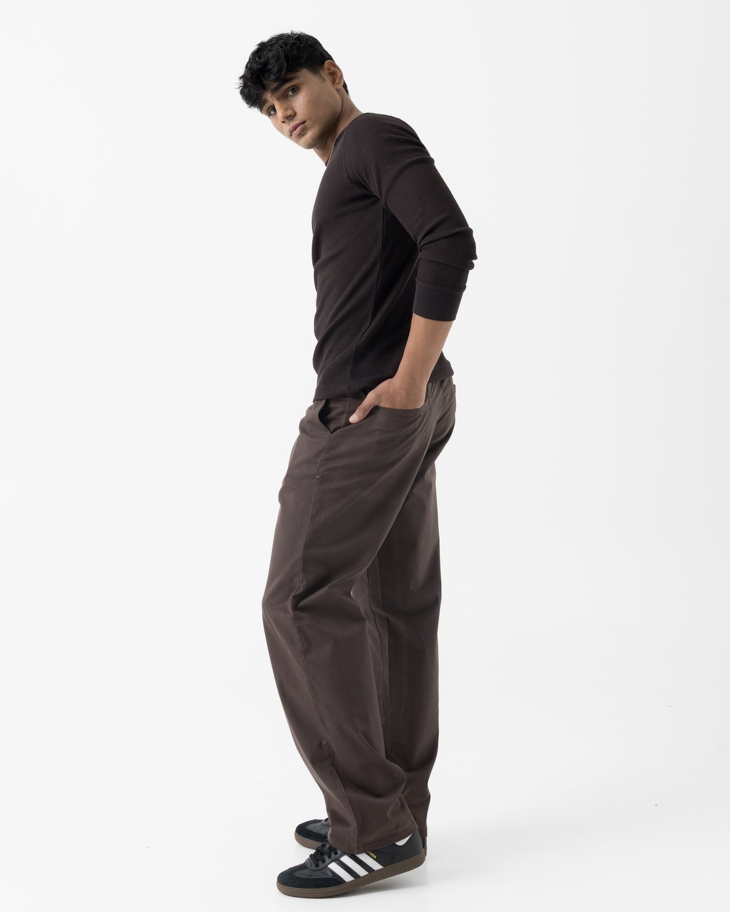 Studio Trousers (Brown)