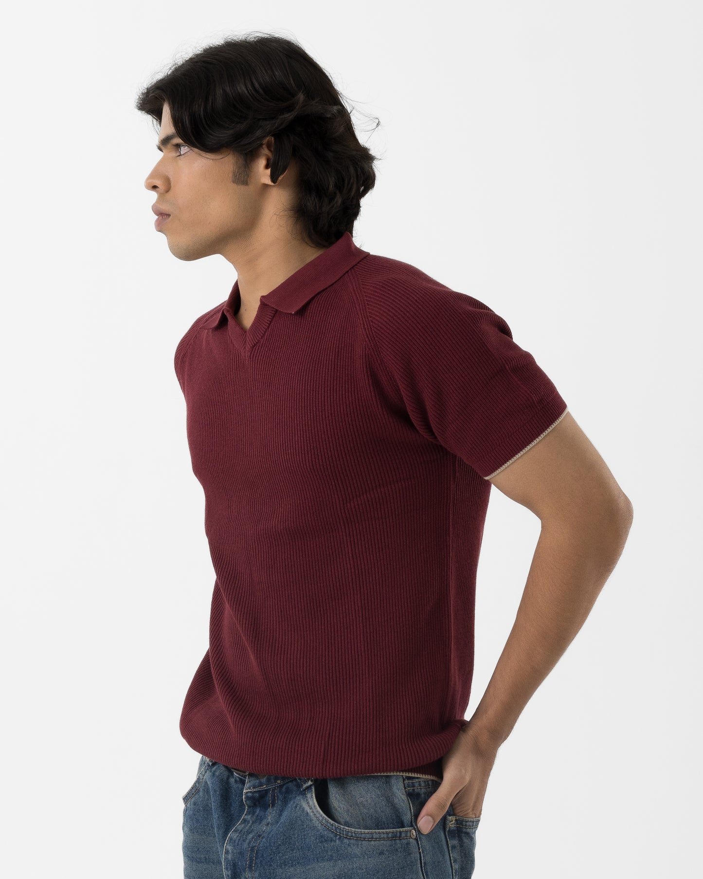 Ridge Polo (Red)