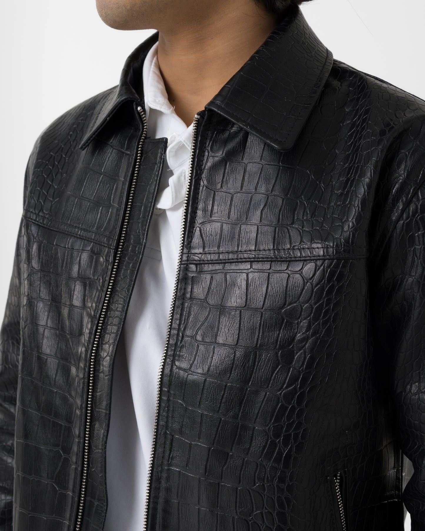 Croc Jacket (Black)