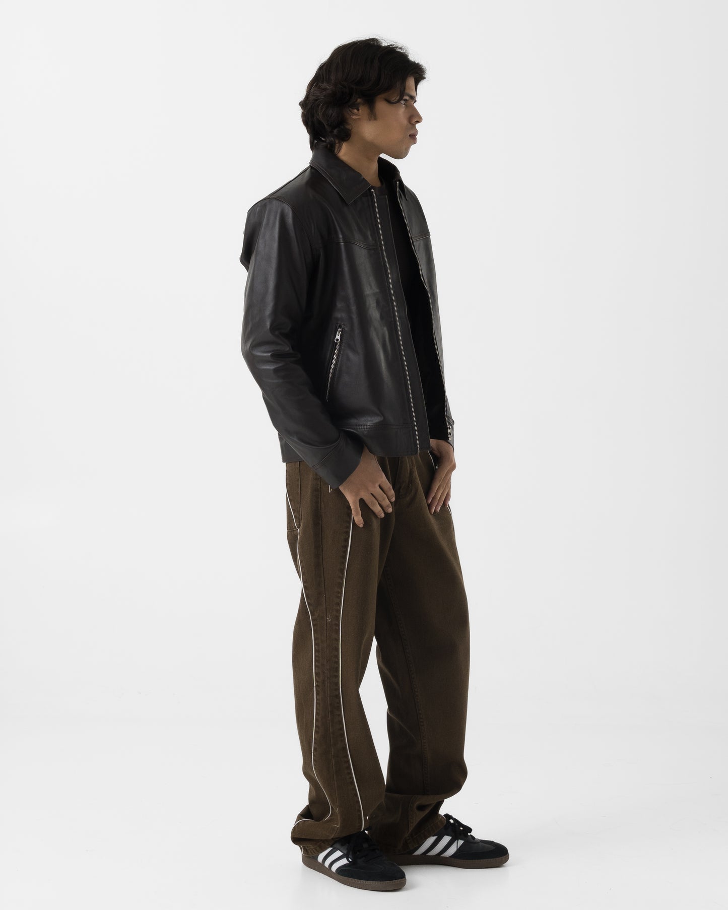 Piped Denim (Sand)