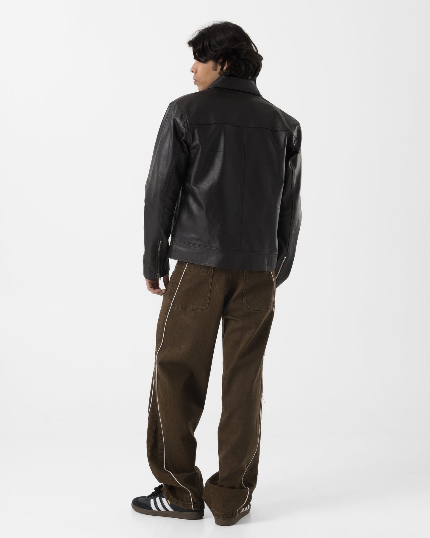 Piped Denim (Sand)