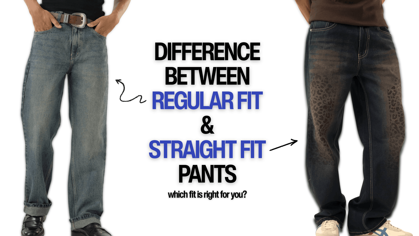 Difference Between Regular and Straight Fit Jeans: Which Fit Is Right for You?