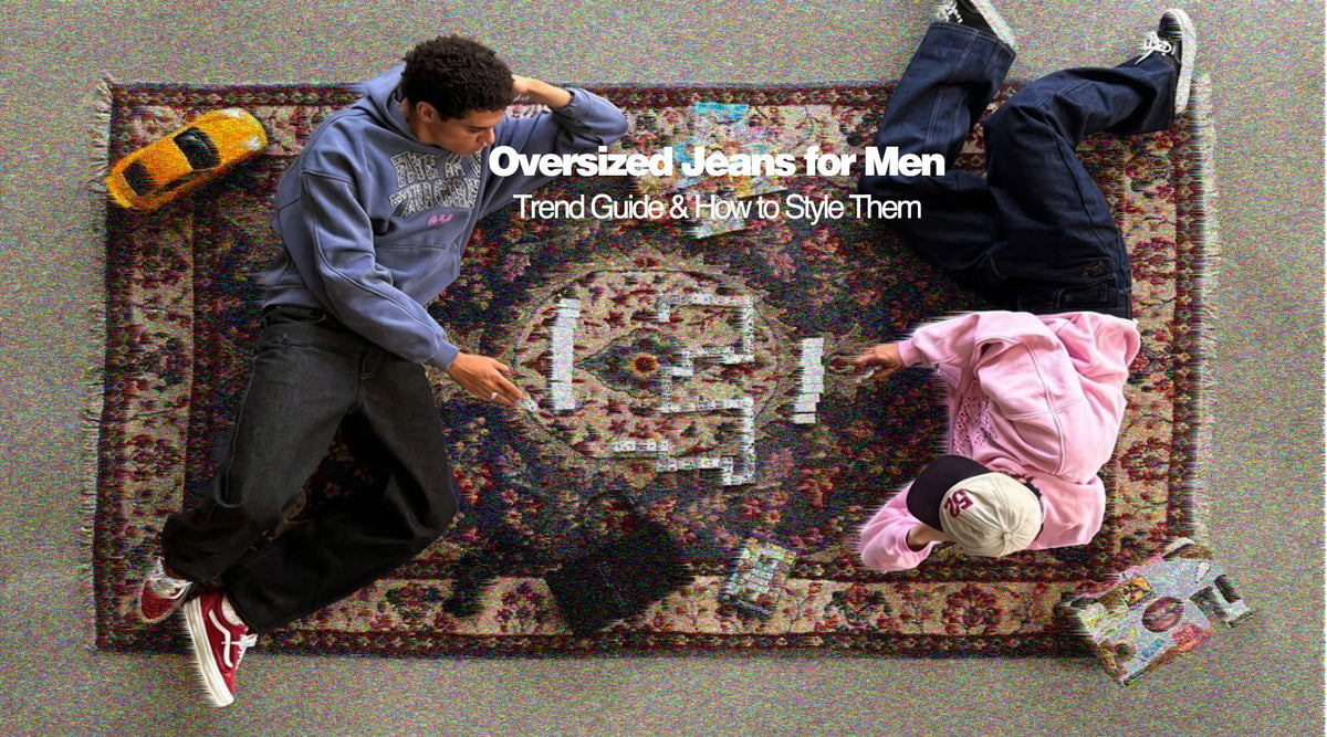 Oversized Jeans for Men: Trend Guide & How to Style Them