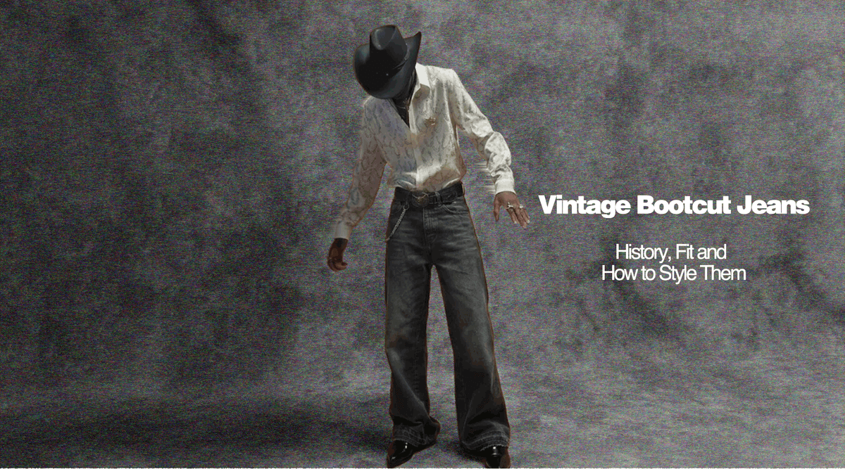 Vintage Bootcut Jeans: History, Fit, and How to Style Them