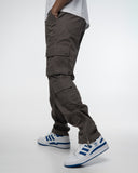 Flare Cargo Pants (Charcoal)