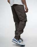 Flare Cargo Pants (Charcoal)
