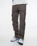 Flare Cargo Pants (Charcoal)