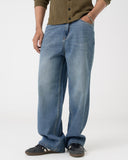 Baggy Fit Denim (Stone Blue)