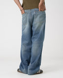 Baggy Fit Denim (Stone Blue)