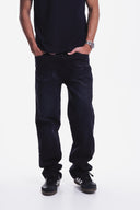 Straight Fit Jeans (Black-Blue)