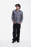 Baggy Fit Denim (Black Blue)