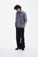 Baggy Fit Denim (Black Blue)