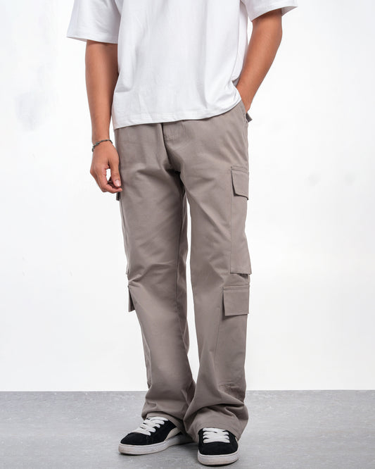 Wolf Cargo Pants (Grey)