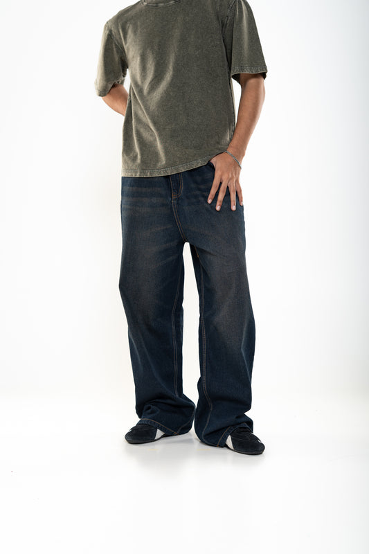 Baggy Fit Denim (Midnight Blue)