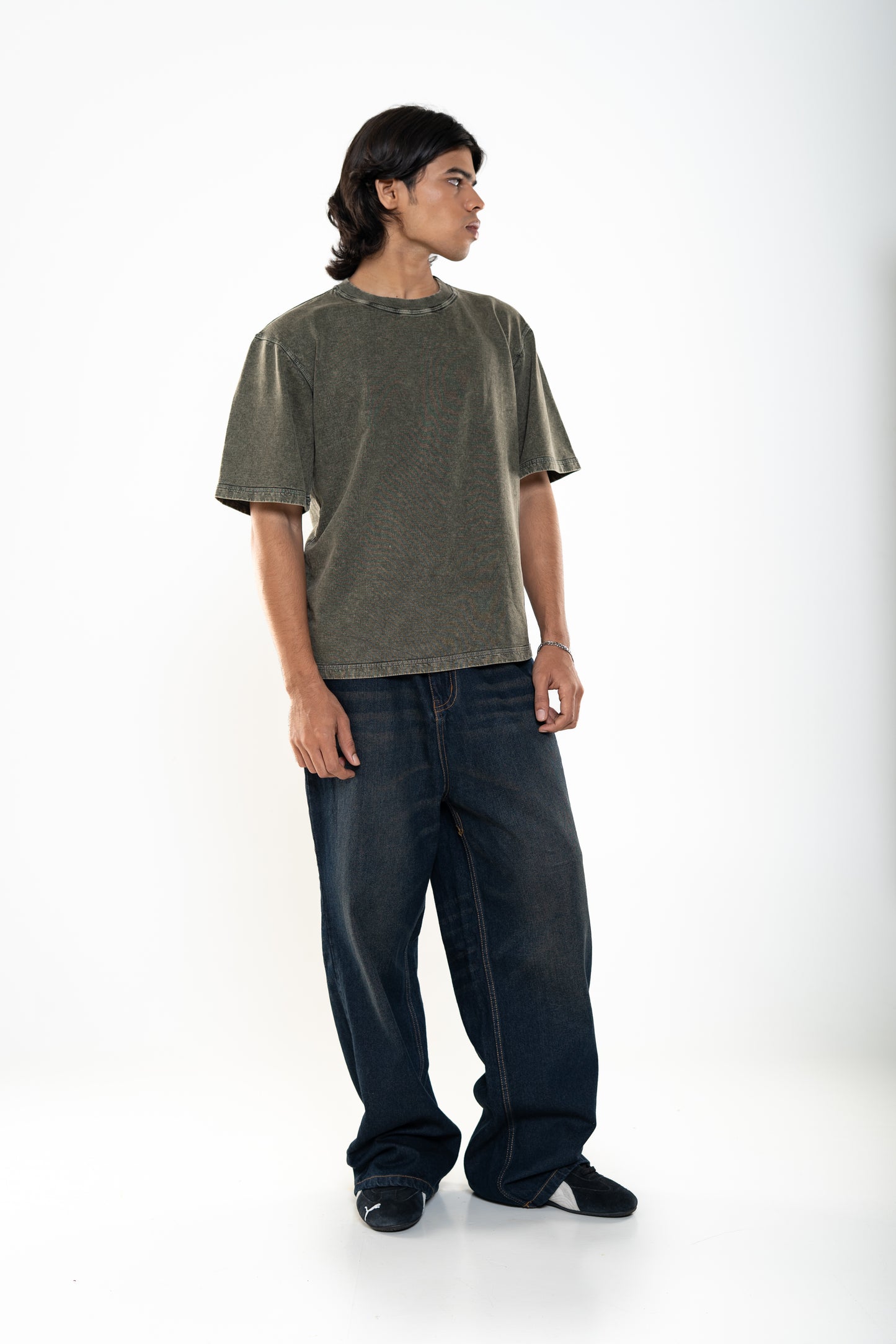 Baggy Fit Denim (Midnight Blue)