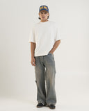 Flared Denim (Tinted Blue)